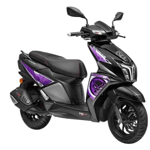 Ultra Front Mudguard For NTORQ 125 2020 SUPER SQUAD black