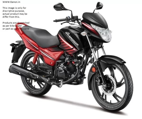 Ultra Full Body Kit For GLAMOUR 125 I3S BLACK RED