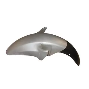 Ultra Front Mudguard For GLAMOUR TYPE3 SILVER