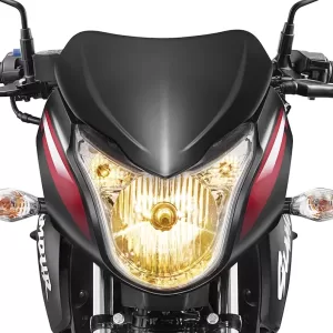Ultra Headlight Visor For GLAMOUR 125 I3S BLACK RED