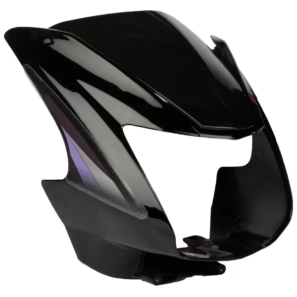 Ultra Headlight Visor For STAR CITY 110 BLACK PURPLE