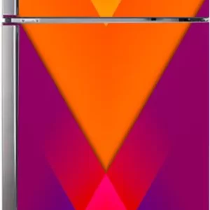 YS 160 cm Decorative abstract multicolor 3d design with faded color sticker for fridge decor Self Adhesive Sticker  (Pack of 1)