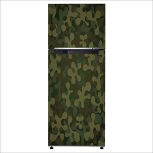 YS 60 cm Decorative Beautiful Army color fridge sticker CFD0650 Self Adhesive Sticker  (Pack of 1)