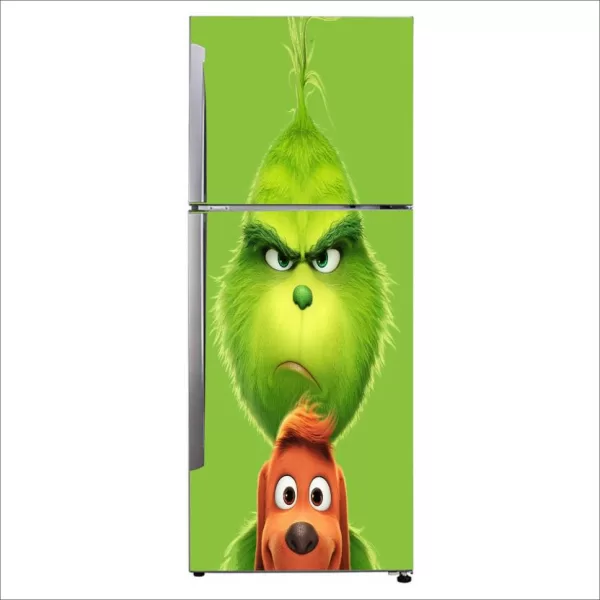 YS 152.4 cm Decorative the grinch poster cartoon Self Adhesive Sticker  (Pack of 1)