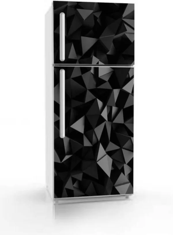 YS 60 cm Vinly Beautiful HD 3D Desing Self Adhesive Vinyl Sticker Fridge wrap Decorative Sticker (PVC Vinyl Covering Area 80cm X 160cm ) Removable Sticker  (Pack of 1)