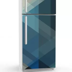 YS 60 cm Vinly Beautiful HD 3D Desing Self Adhesive Vinyl Sticker Fridge wrap Decorative Sticker (PVC Vinyl Covering Area 80cm X 160cm ) Removable Sticker  (Pack of 1)
