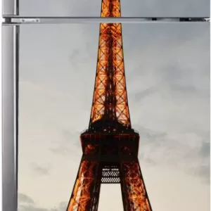 YS 60 cm Multicolor decorative abstract fridge wrap poster self adhesive fridge sticker (60x160)cm Self Adhesive Sticker  (Pack of 1)