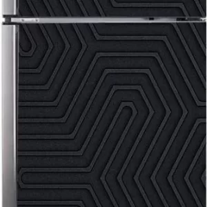 YS 60 cm decorative abstract fridge wrap poster self adhesive fridge sticker (60x160)cm Self Adhesive Sticker  (Pack of 1)