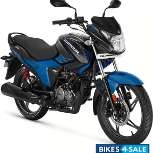 Ultra Headlight Visor For GLAMOUR BS6 2020 BLACK BLUE