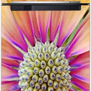 YS 60 cm Decorative Multicolor Marco Sunflower Wallpaper Sticker For Fridge D?cor CFD0543 Self Adhesive Sticker  (Pack of 1)