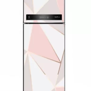 YS 60 cm Vinly Beautiful HD 3D Desing Self Adhesive Vinyl Sticker Fridge wrap Decorative Sticker (PVC Vinyl Covering Area 80cm X 160cm ) Removable Sticker  (Pack of 1)