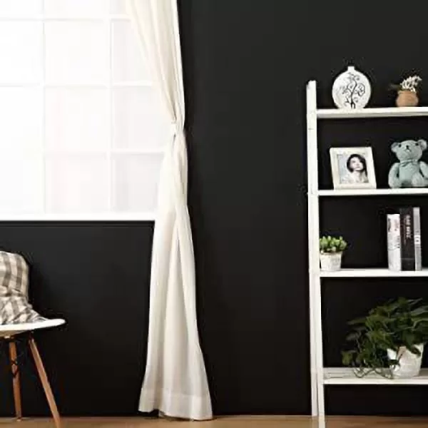 Yadav Stickers Decorative Black Wallpaper  (300 cm x 60 cm)