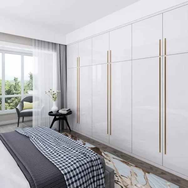 Yadav Stickers Decorative White Wallpaper  (180 cm x 60 cm)