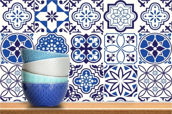 Yadav Stickers Decorative Multicolor Wallpaper  (20 cm x 20 cm)