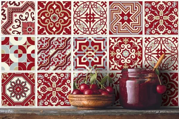 Yadav Stickers Decorative Multicolor Wallpaper  (20 cm x 20 cm)