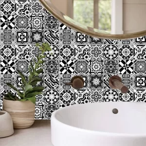 Yadav Stickers Decorative Multicolor Wallpaper  (16 cm x 16 cm)