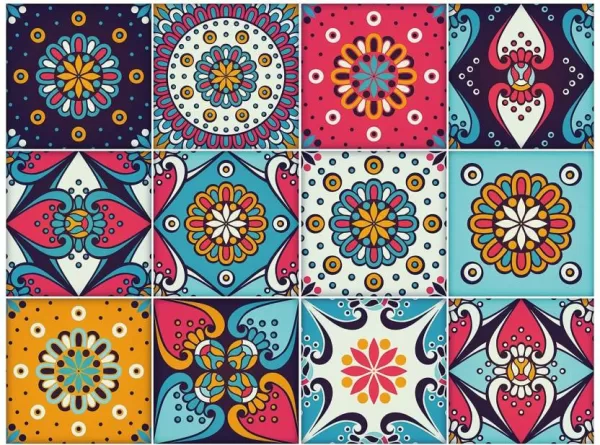 Yadav Stickers Decorative Multicolor Wallpaper  (10 cm x 10 cm)