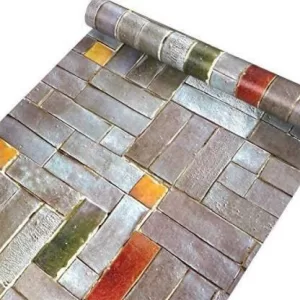 Yadav Stickers Decorative Multicolor Wallpaper  (200 cm x 45 cm)