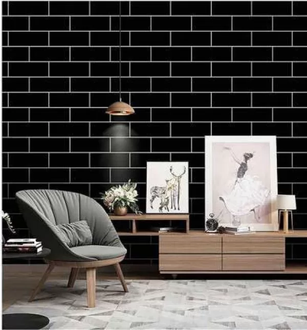 Yadav Stickers Decorative Multicolor Wallpaper  (200 cm x 45 cm)