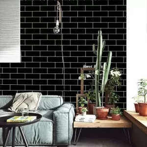 Yadav Stickers Decorative Multicolor Wallpaper  (200 cm x 45 cm)