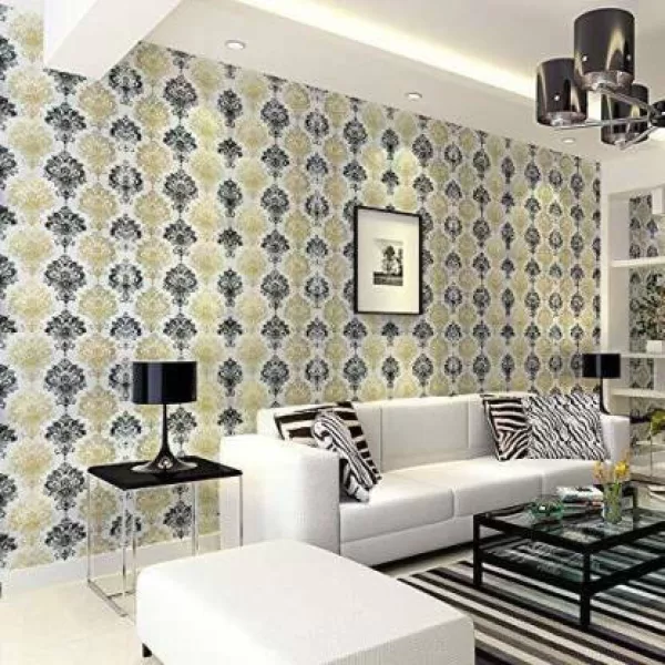 Yadav Stickers Decorative Multicolor Wallpaper  (200 cm x 45 cm)