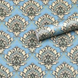 Yadav Stickers Decorative Multicolor Wallpaper  (200 cm x 45 cm)