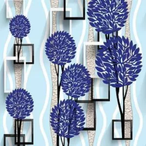 Yadav Stickers Decorative Multicolor Wallpaper  (200 cm x 45 cm)