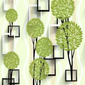 Yadav Stickers Decorative Multicolor Wallpaper  (200 cm x 45 cm)