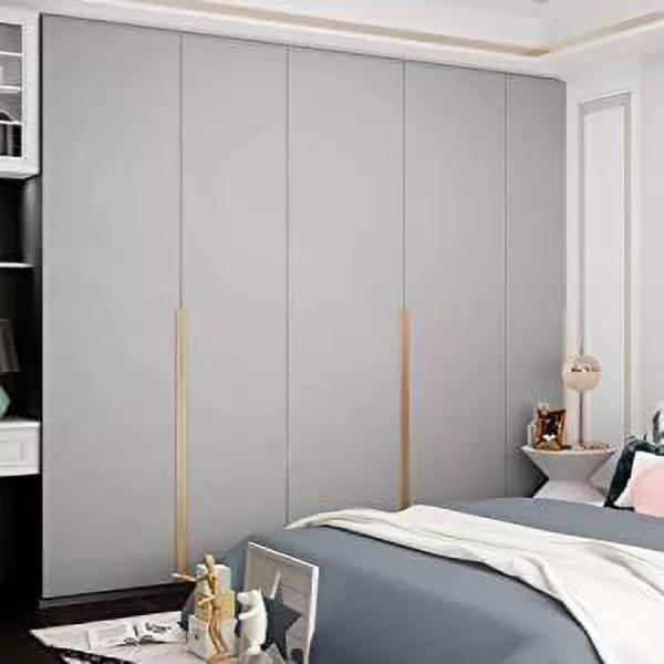 Yadav Stickers Decorative Grey Wallpaper  (240 cm x 60 cm)
