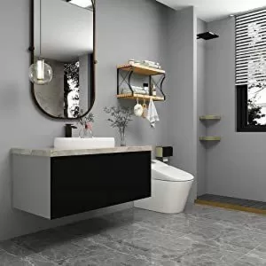 Yadav Stickers Decorative Grey Wallpaper  (150 cm x 60 cm)