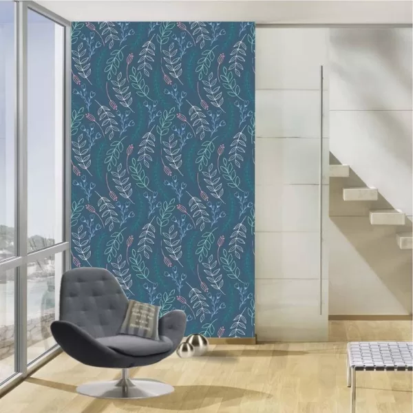 Yadav Stickers Abstract Multicolor Wallpaper  (203.2 cm x 121.92 cm)