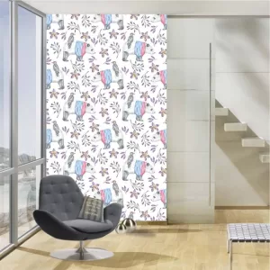 Yadav Stickers Abstract Multicolor Wallpaper  (203.2 cm x 121.92 cm)