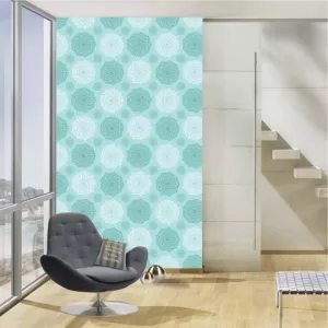 Yadav Stickers Abstract Multicolor Wallpaper  (203.2 cm x 121.92 cm)
