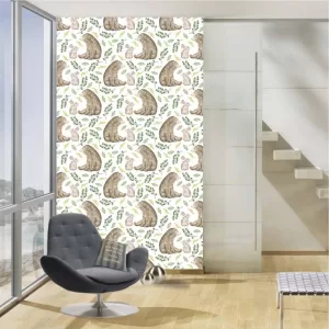 Yadav Stickers Abstract Multicolor Wallpaper  (203.2 cm x 121.92 cm)