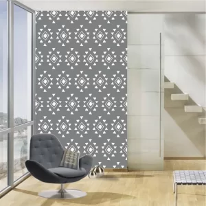 Yadav Stickers Abstract Multicolor Wallpaper  (203.2 cm x 121.92 cm)