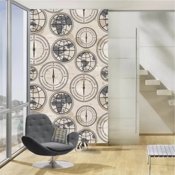 Yadav Stickers Decorative Multicolor Wallpaper  (203.2 cm x 121.92 cm)