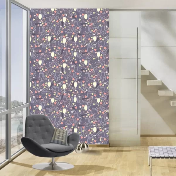 Yadav Stickers Nature Multicolor Wallpaper  (203.2 cm x 121.92 cm)