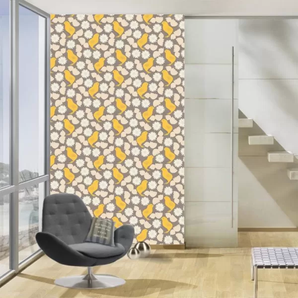 Yadav Stickers Art & Paintings Multicolor Wallpaper  (203.2 cm x 121.92 cm)