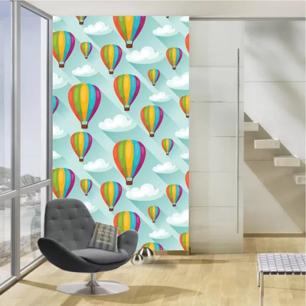 Yadav Stickers Decorative Multicolor Wallpaper  (203.2 cm x 121.92 cm)