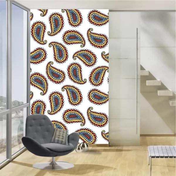 Yadav Stickers Decorative Multicolor Wallpaper  (203.2 cm x 121.92 cm)