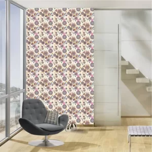 Yadav Stickers Decorative Beige Wallpaper  (203.2 cm x 121.92 cm)