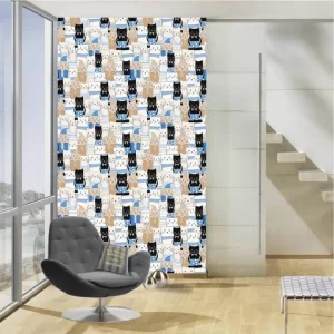Yadav Stickers Decorative Multicolor Wallpaper  (203.2 cm x 121.92 cm)