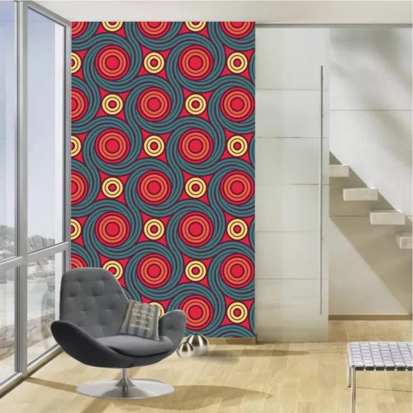 Yadav Stickers Decorative Multicolor Wallpaper  (203.2 cm x 121.92 cm)