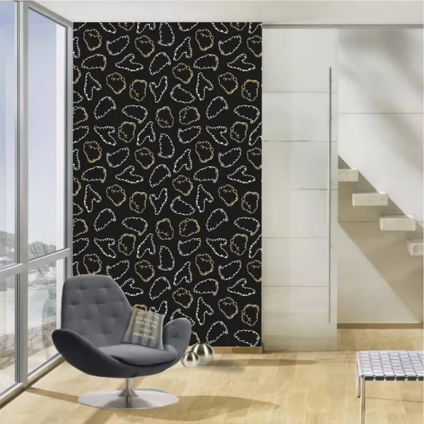 Yadav Stickers Decorative Multicolor Wallpaper  (203.2 cm x 121.92 cm)