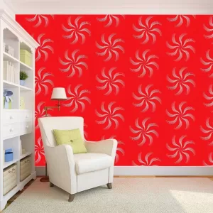 Yadav Stickers Decorative Beige Wallpaper  (203.2 cm x 121.92 cm)