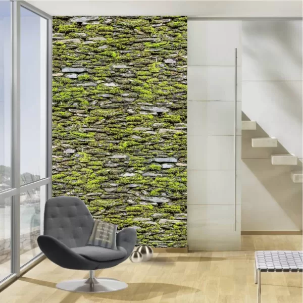 Yadav Stickers Nature Multicolor Wallpaper  (203.2 cm x 121.92 cm)