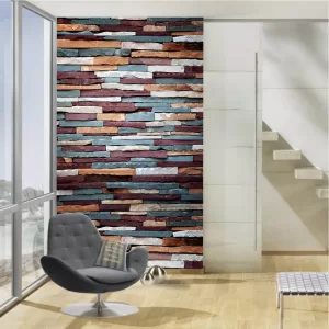 Yadav Stickers Decorative Black Wallpaper  (203.2 cm x 121.92 cm)