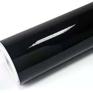 Yadav Stickers Decorative Black Wallpaper  (360 cm x 60 cm)