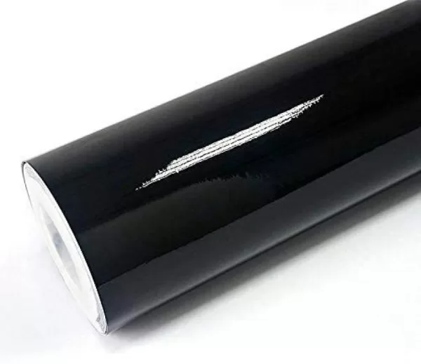 Yadav Stickers Decorative Black Wallpaper  (360 cm x 60 cm)