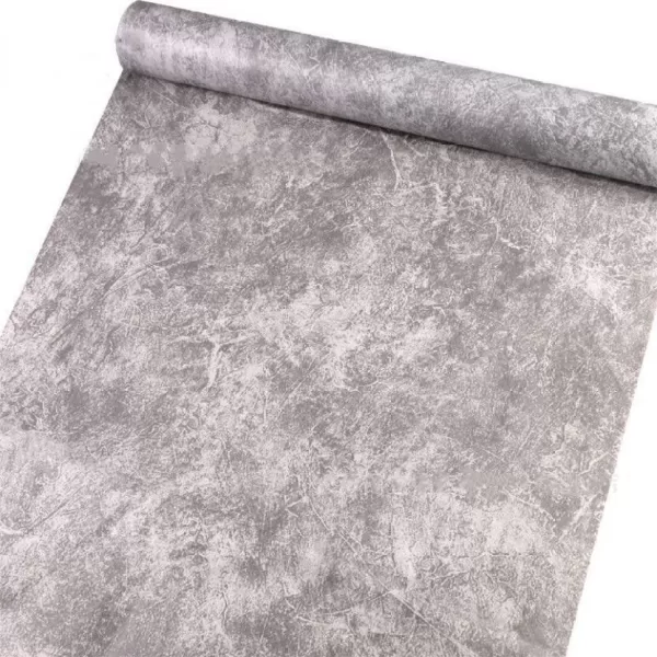 Yadav Stickers Art & Paintings Grey Wallpaper  (400 cm x 45 cm)